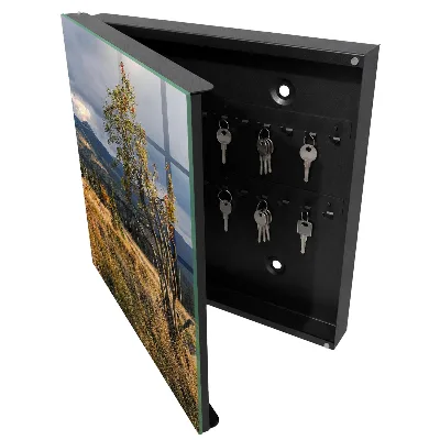 Autumn landscape Wall mounted key box