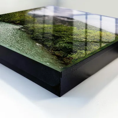 Mountain landscape Key box for wall