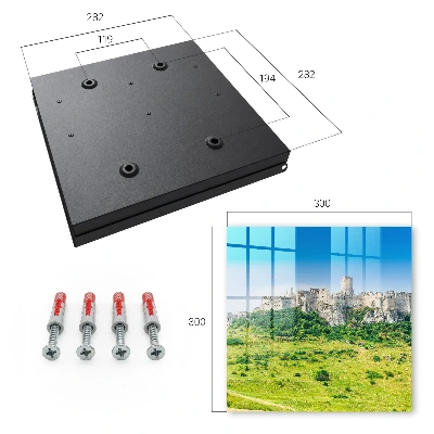 Stone castle Wall mounted key box
