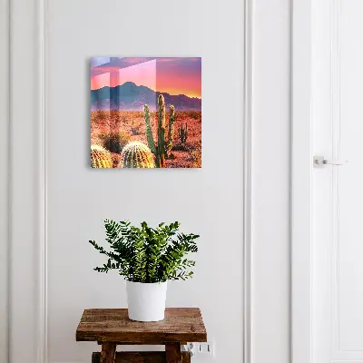 Desert sunset Key cabinet