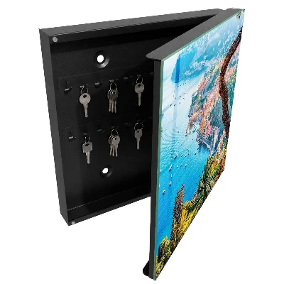 Holiday landscape Wall mounted key box
