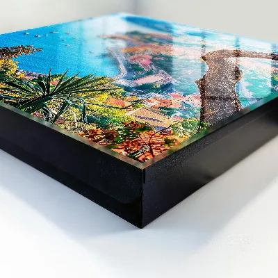 Holiday landscape Wall mounted key box