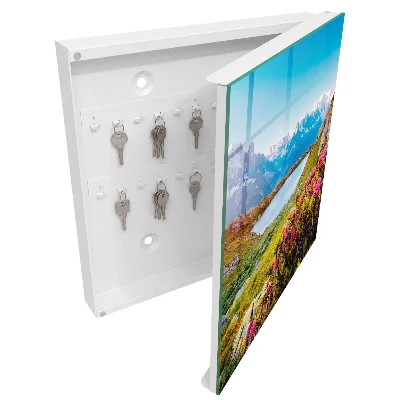 Mountain landscape Key cabinet