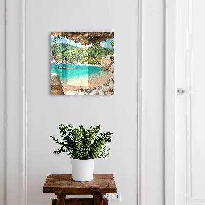 Paradise view Wall mounted key box