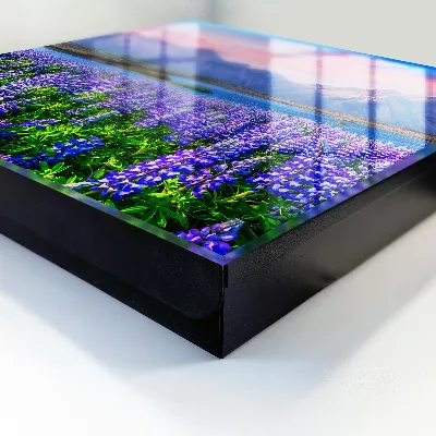 Mountain landscape Wall mounted key box