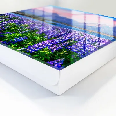 Mountain landscape Wall mounted key box