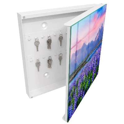 Mountain landscape Wall mounted key box