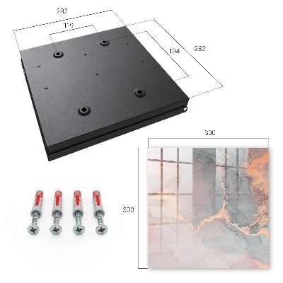 Subtle elegance Wall mounted key box