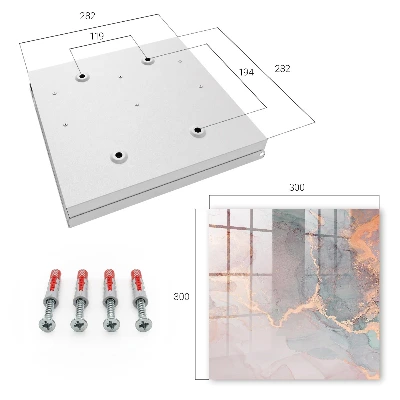 Subtle elegance Wall mounted key box
