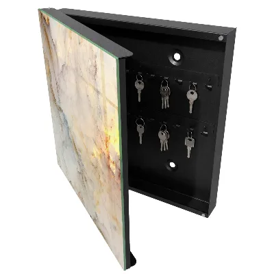 Marble elegance Key box for wall