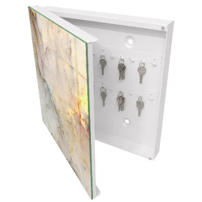 Marble elegance Key box for wall