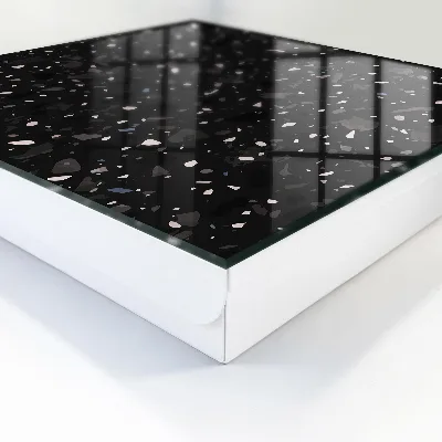 Black terrazzo Wall mounted key box