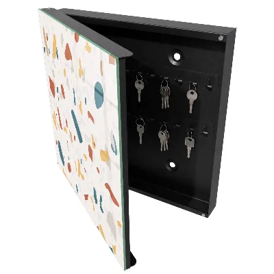 Abstract composition Key cabinet