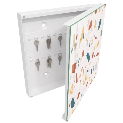 Abstract composition Key cabinet
