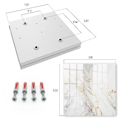 Marble elegance Key cabinet
