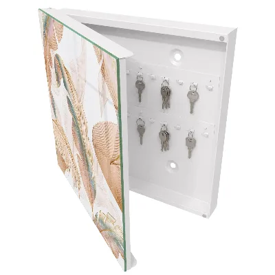 Delicate leaves Key box for wall