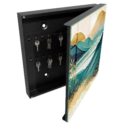 Turquoise mountains Wall mounted key box
