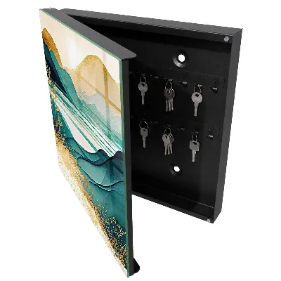 Turquoise mountains Wall mounted key box