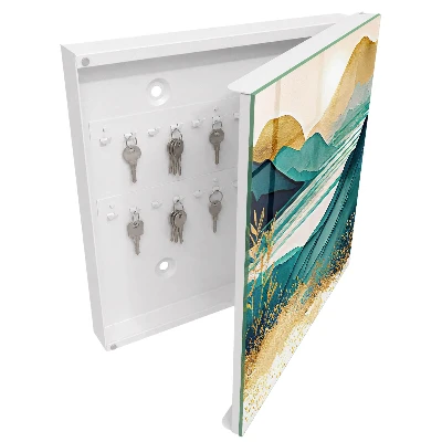 Turquoise mountains Wall mounted key box