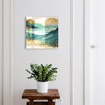 Turquoise mountains Wall mounted key box