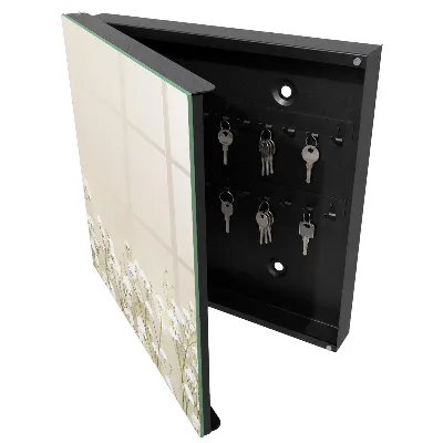 Flowers subtlety Key box for wall