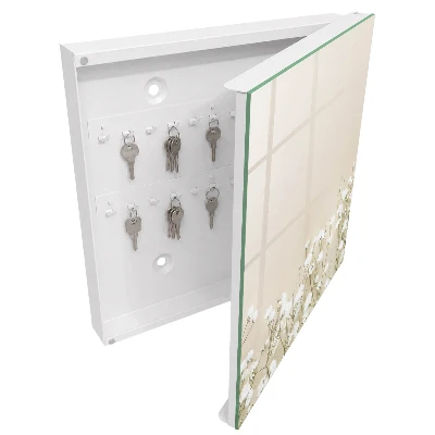 Flowers subtlety Key box for wall