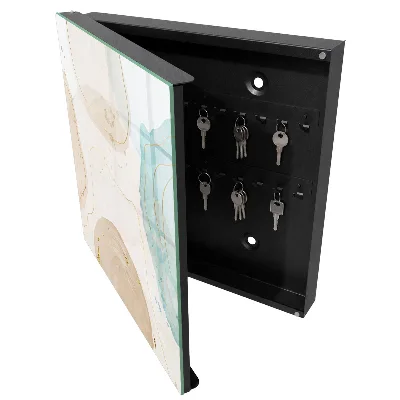 Subtle abstraction Key cabinet