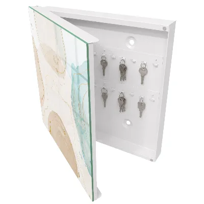 Subtle abstraction Key cabinet