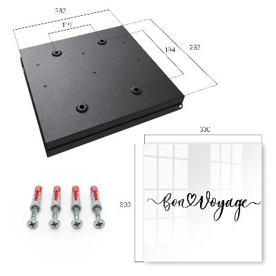 Travel heart Key box for wall