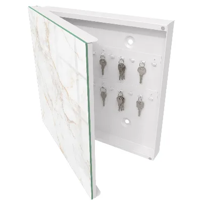 Elegance of marble Key cabinet