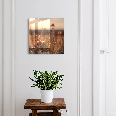 Poppy fields Key box for wall