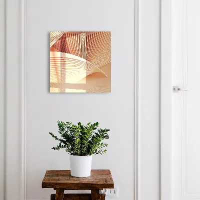 Abstract waves Wall mounted key box