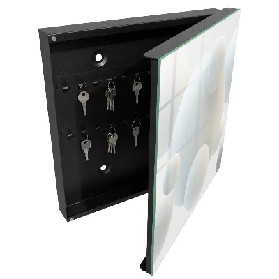 Delicate spheres Key box for wall
