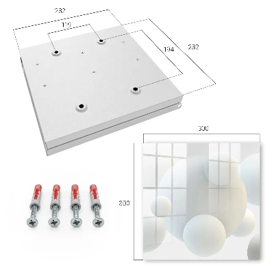 Wall mounted key box with delicate sphere design
