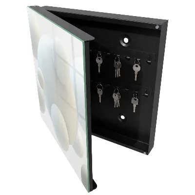Delicate spheres Key box for wall