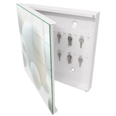 Delicate spheres Key box for wall