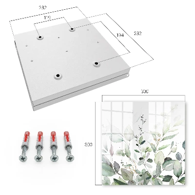 Green elegance Key box for wall