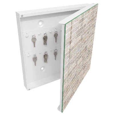 Brick composition Wall mounted key box
