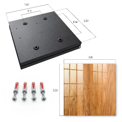 Wood texture Key cabinet