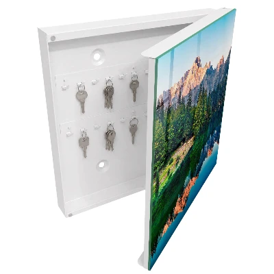 Mountain landscape Key box for wall