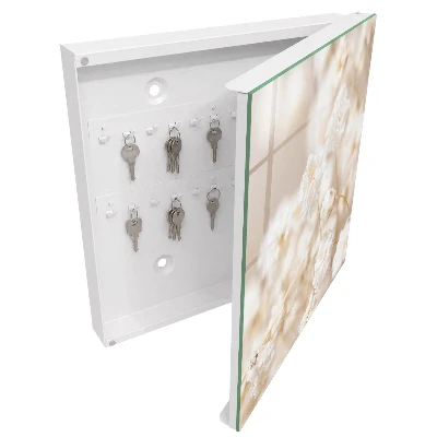 Light flowers Wall mounted key box