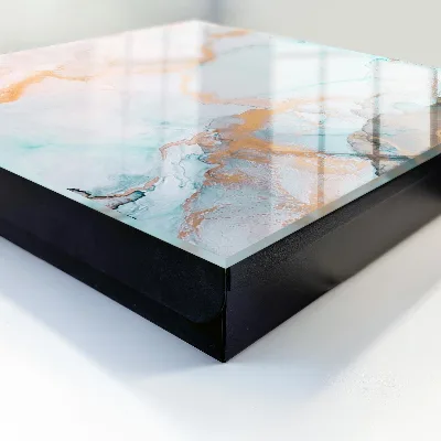 Colorful marble Key box for wall