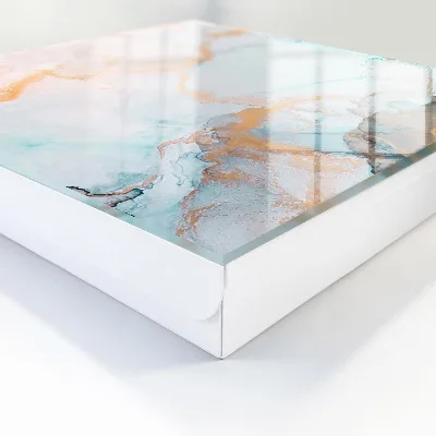 Colorful marble Key box for wall