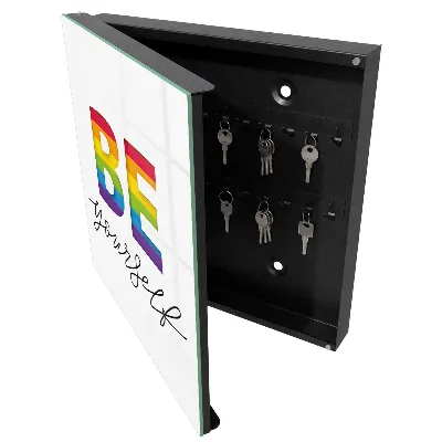 Authentic motivation Wall mounted key box