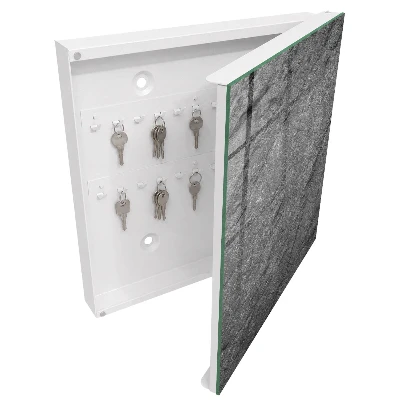 Grey stone Key cabinet