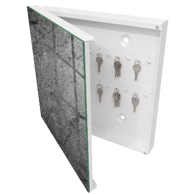 Grey stone Key cabinet