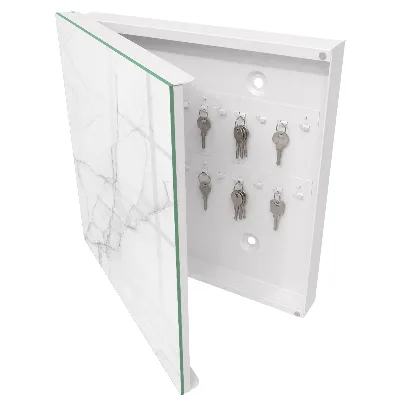 Marble elegance Key box for wall