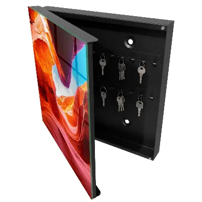 Colorful rocks Wall mounted key box