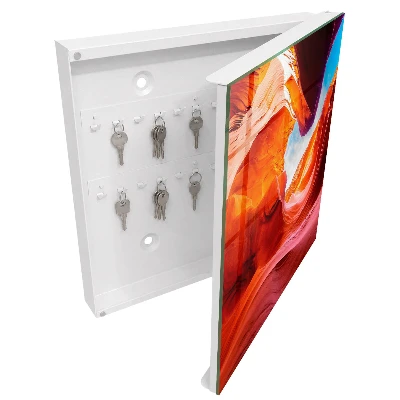 Colorful rocks Wall mounted key box