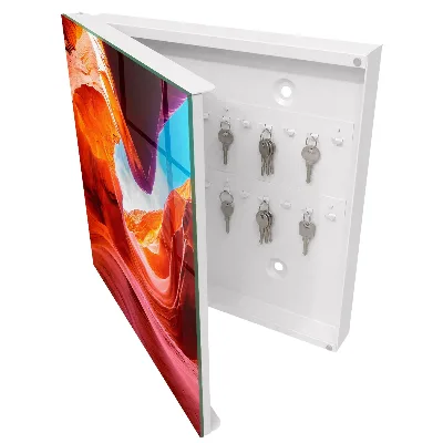 Colorful rocks Wall mounted key box